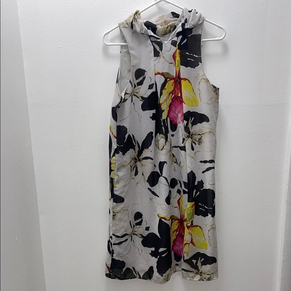 Floral‎ Midi Dress - Multicolor by Madison Paige
